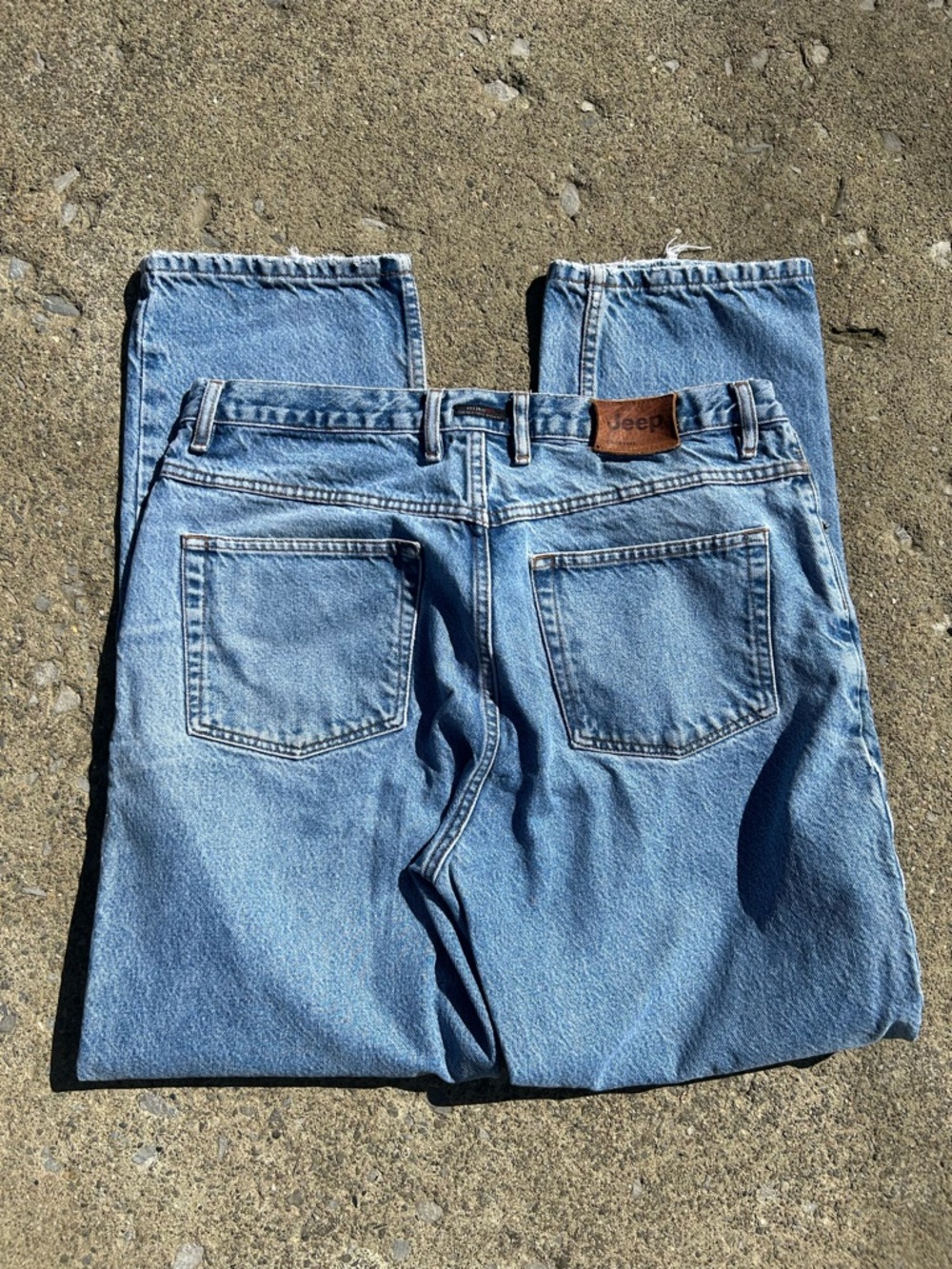90’s vintage Jeep Light Blue Men’s Denim Jeans